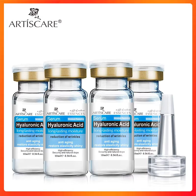ARTISCARE – sérum pour le visage à l'acide hyaluronique, 4 pièces/lot, pour hydrater et hydratant, E