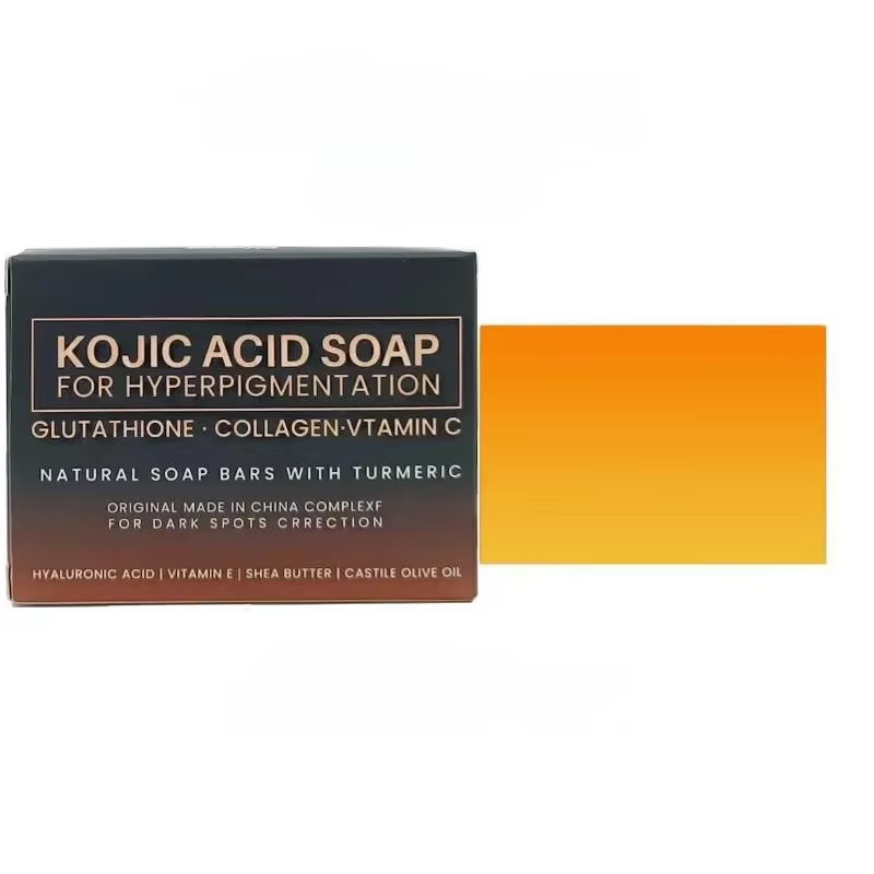 Savon artisanal éclaircissant à l'acide kojique pour les taches brunes – Soin profond hydratant et n