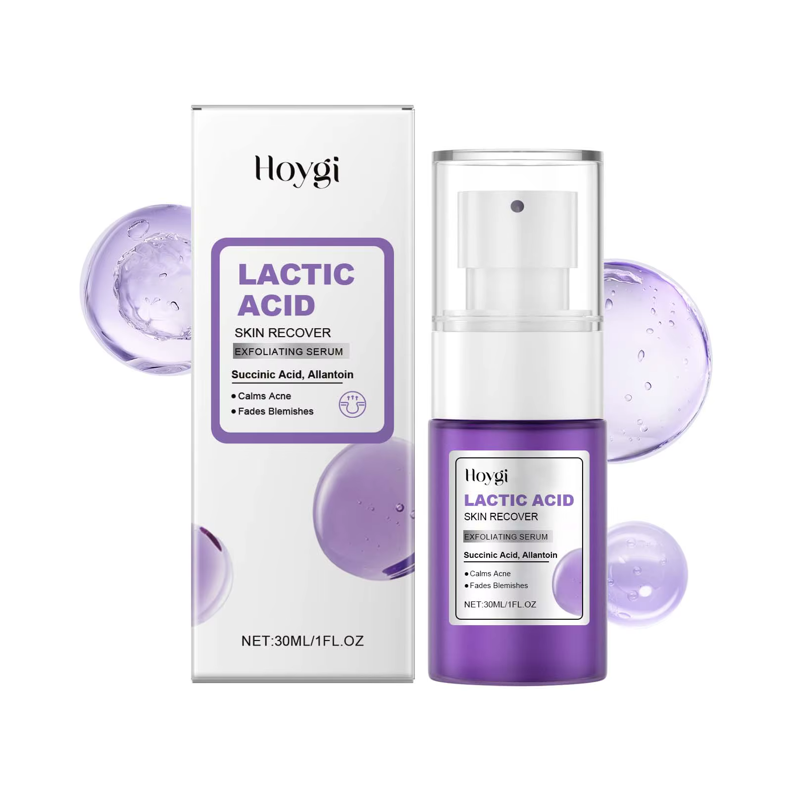 Sérum exfoliant Anti-acné, soulage la sécheresse, rétrécit les Pores, élimine la peau morte, éclairc