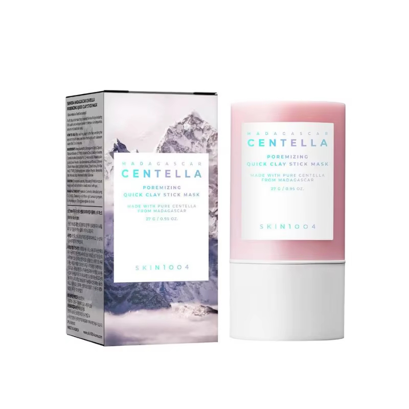 Masque en stick à l'argile Centella Poremizing pour soins de la peau coréens, masque hydratant et ap