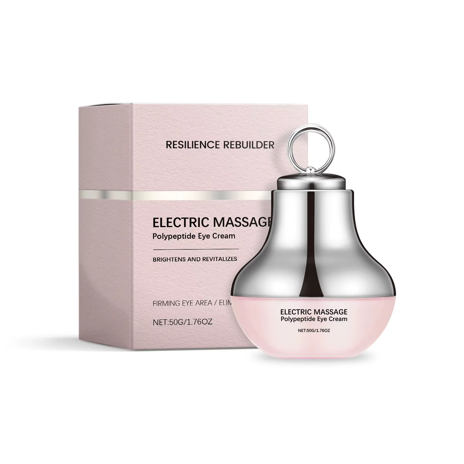 Crème raffermissante pour les yeux, Massage électrique, Vibration, soulage la Fatigue, cernes, Anti-