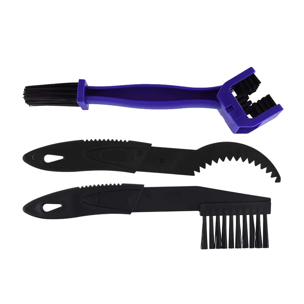 Kit de nettoyage de vélo portable, brosse de nettoyage de chaîne, kits de nettoyage pour moto, VTT, 