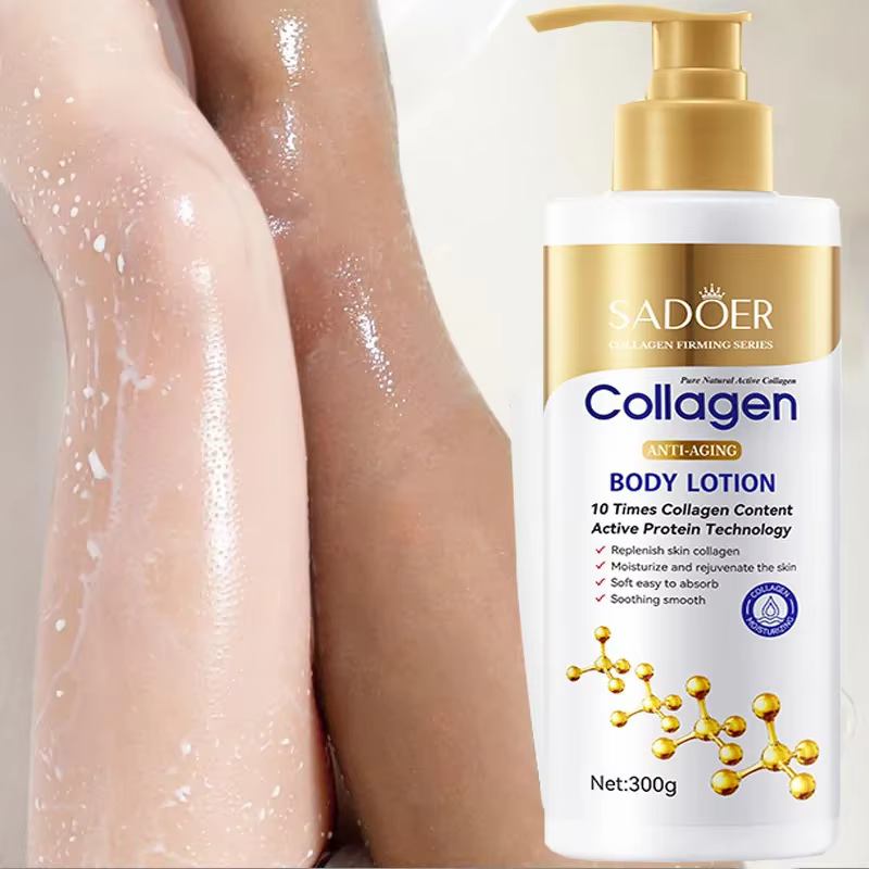 Collagène lait blanchissant visage crème pour le corps crème blanchissante blanchiment de la peau Lo