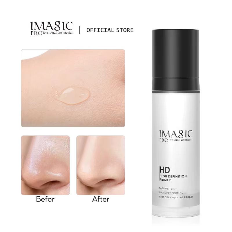 Tenstein GIC-Crème de pré-maquillage liquide, gel transparent, primer, maquillage durable, contrôle 