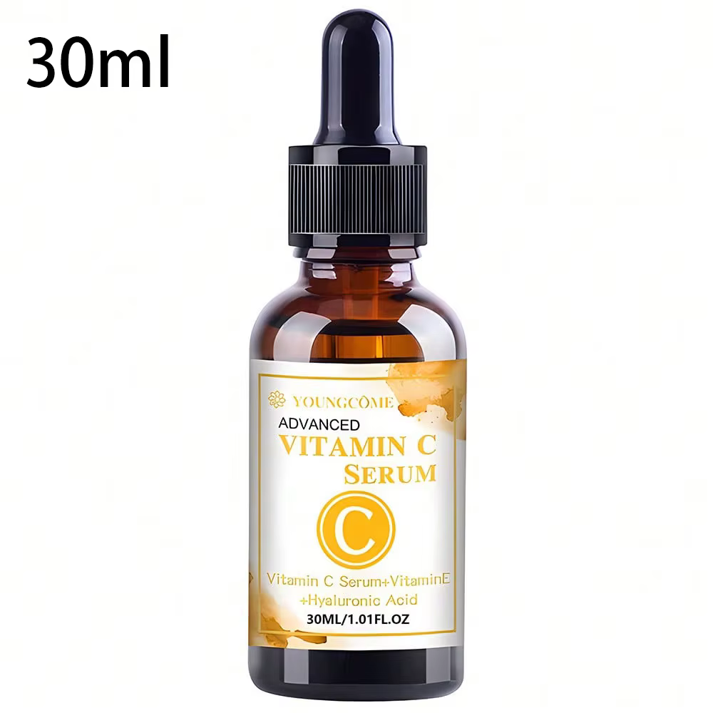 Sérum à la vitamine C, Essence hydratante, éclaircissante, dissolvant de rides, Anti-âge, estompe le