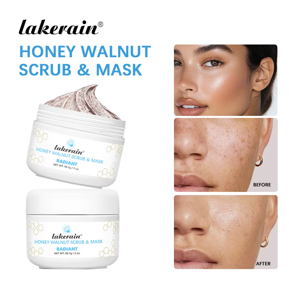 Gommage et masque pour le visage, soin hydratant et nourrissant pour la peau, crème pour le visage a