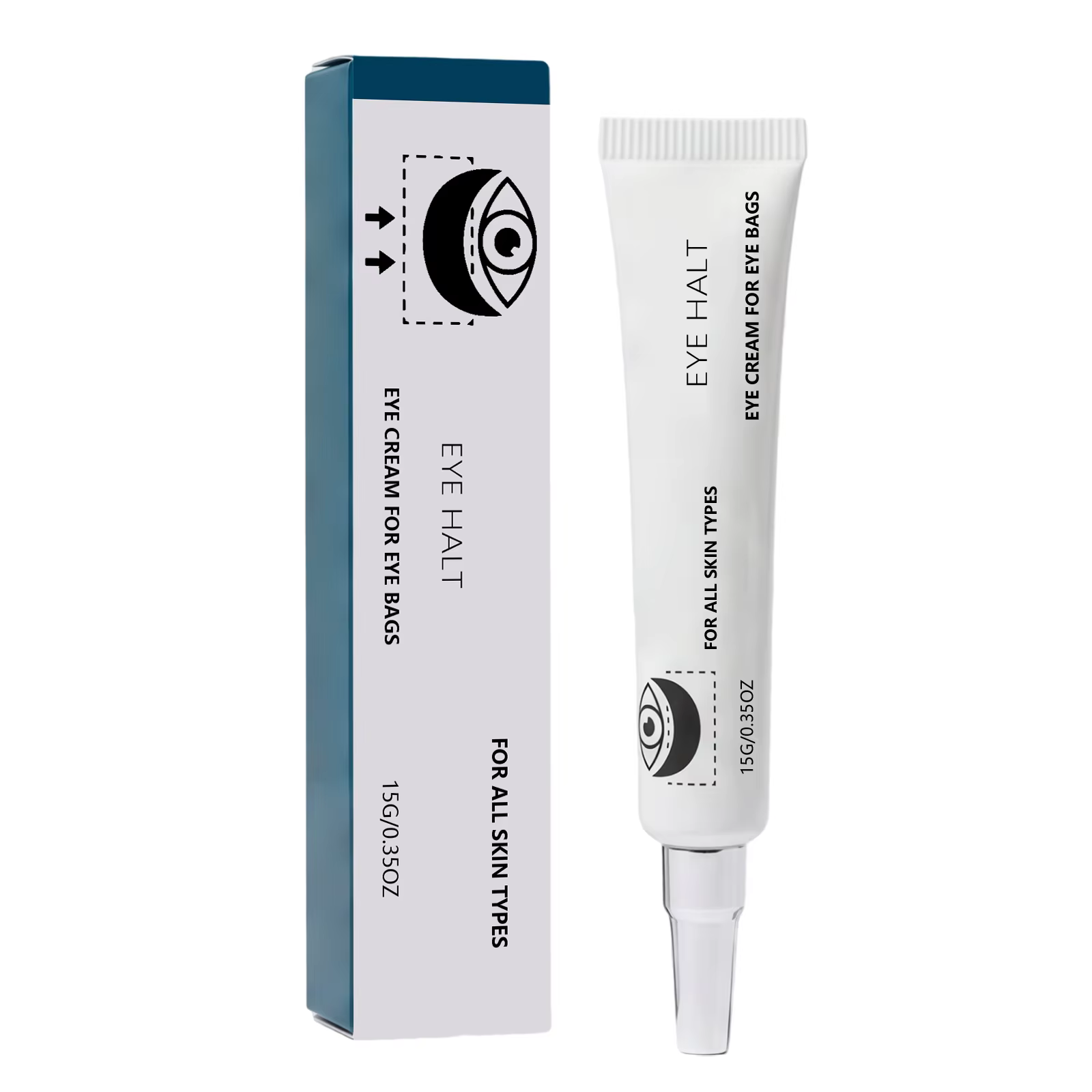 Crème Contour des Yeux Raffermissante Atténue les Ridules et les Cernes Répare les Crevasses Lacrima