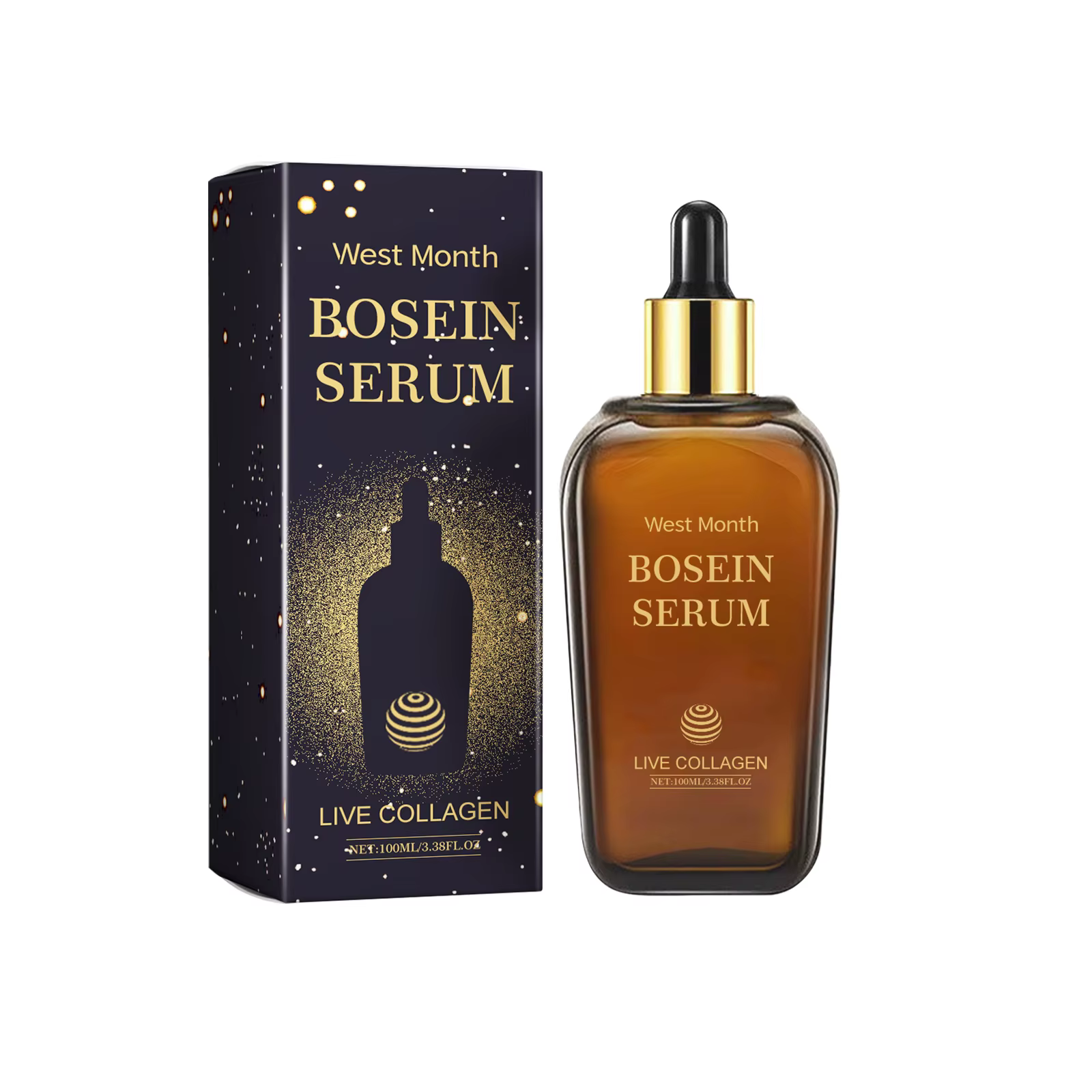 Sérum Bosein pour le visage, éclaircissant, ton de peau, reconstituant le collagène, réparateur, aug