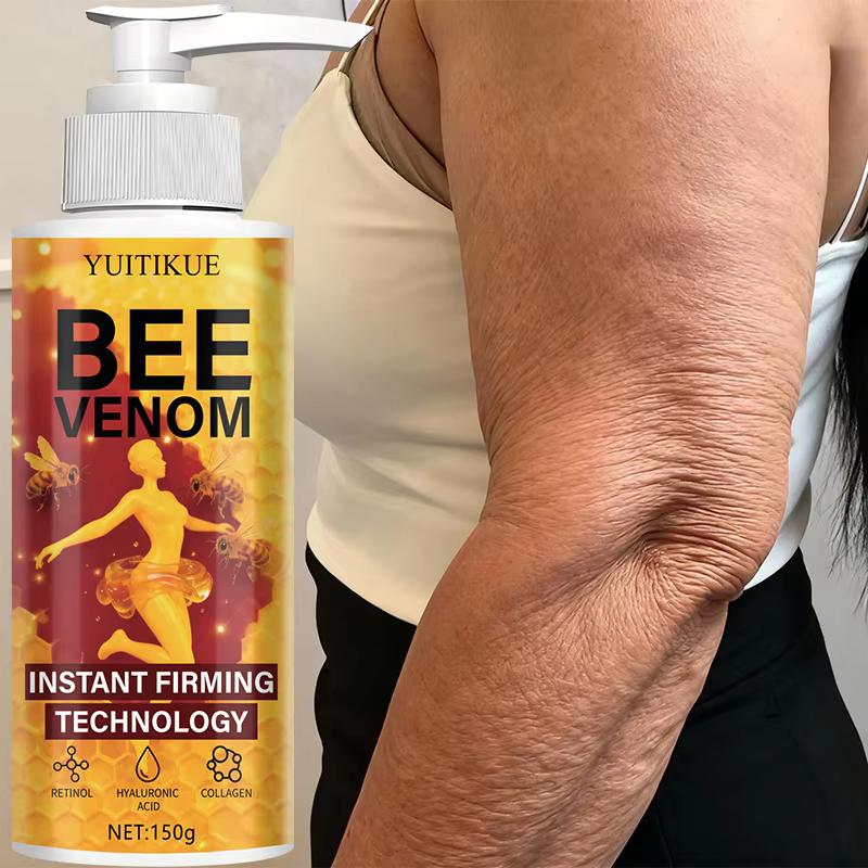 Crème raffermissante au venin d'abeille 150g – Technologie raffermissante instantanée, pour le cou,