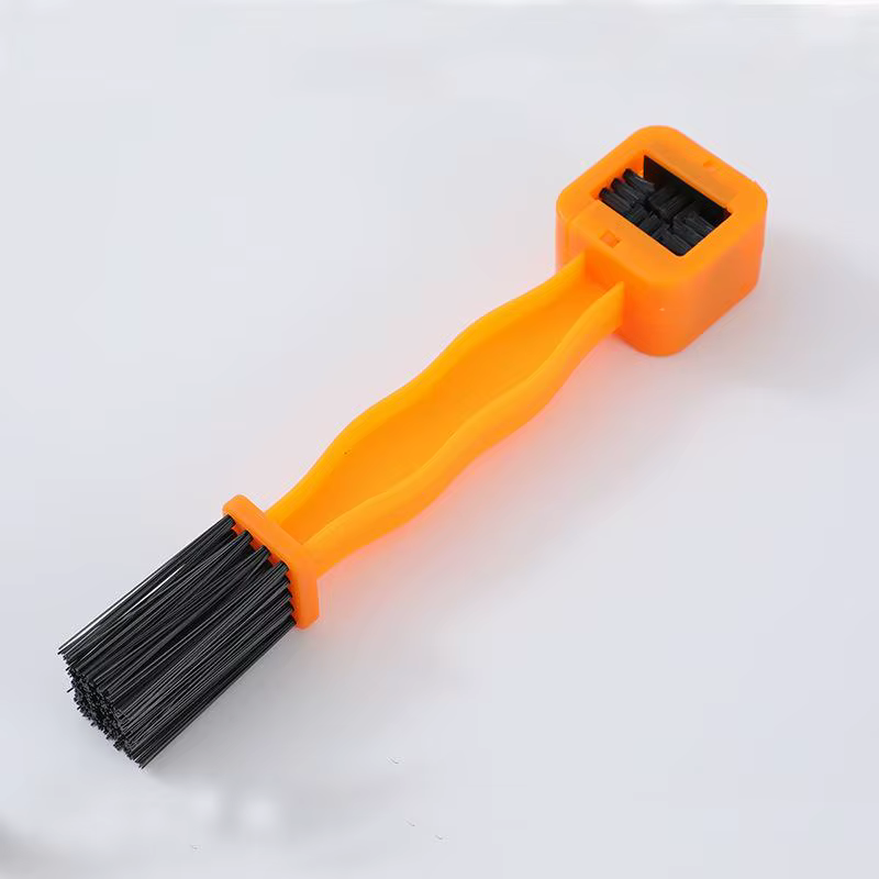 Brosse de nettoyage de chaîne de vélo, résistante à l'eau, à poils rigides, réutilisable, nettoyeur