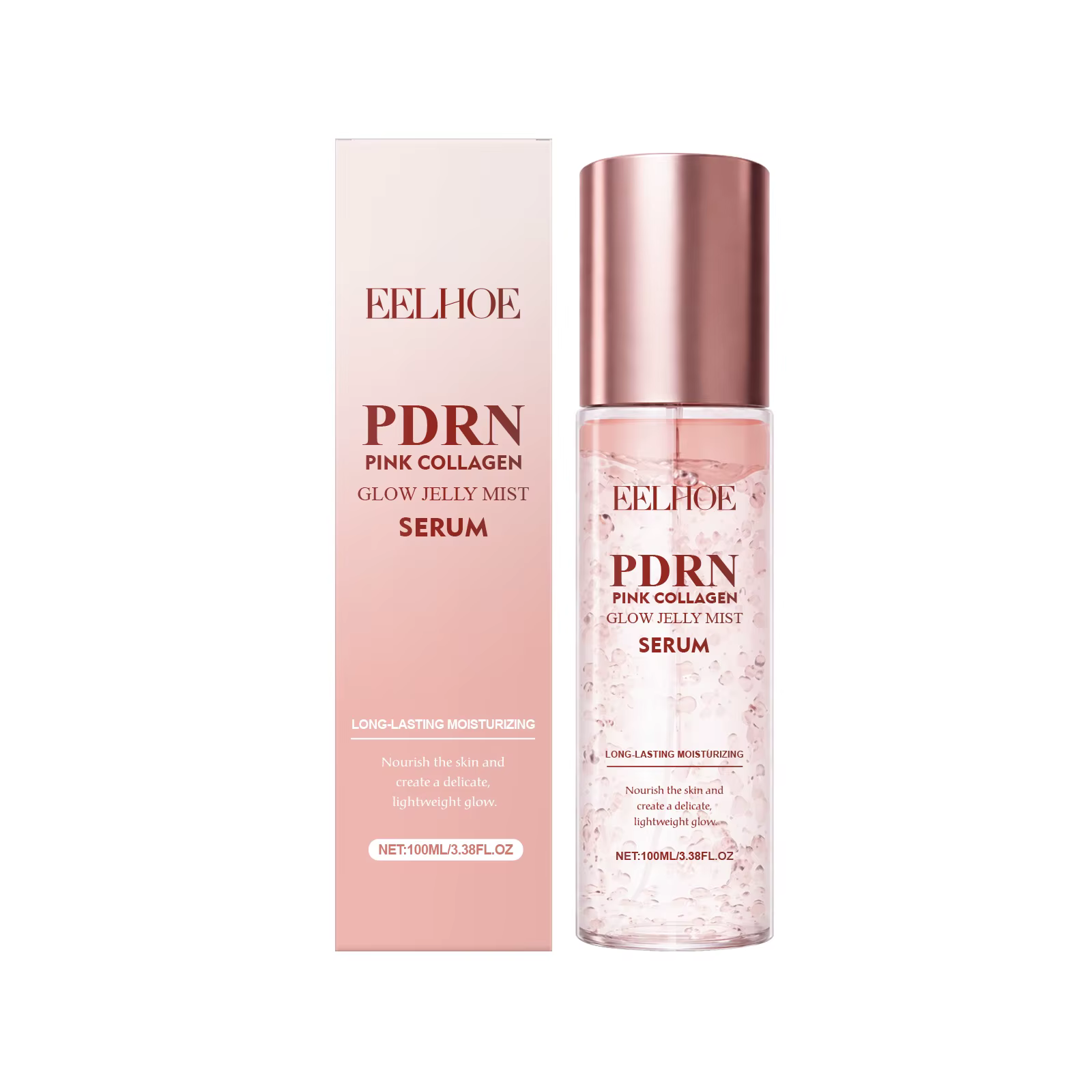Spray d'essence de collagène, brume faciale lissante, spray éclaircissant, sérum hydratant pour le v