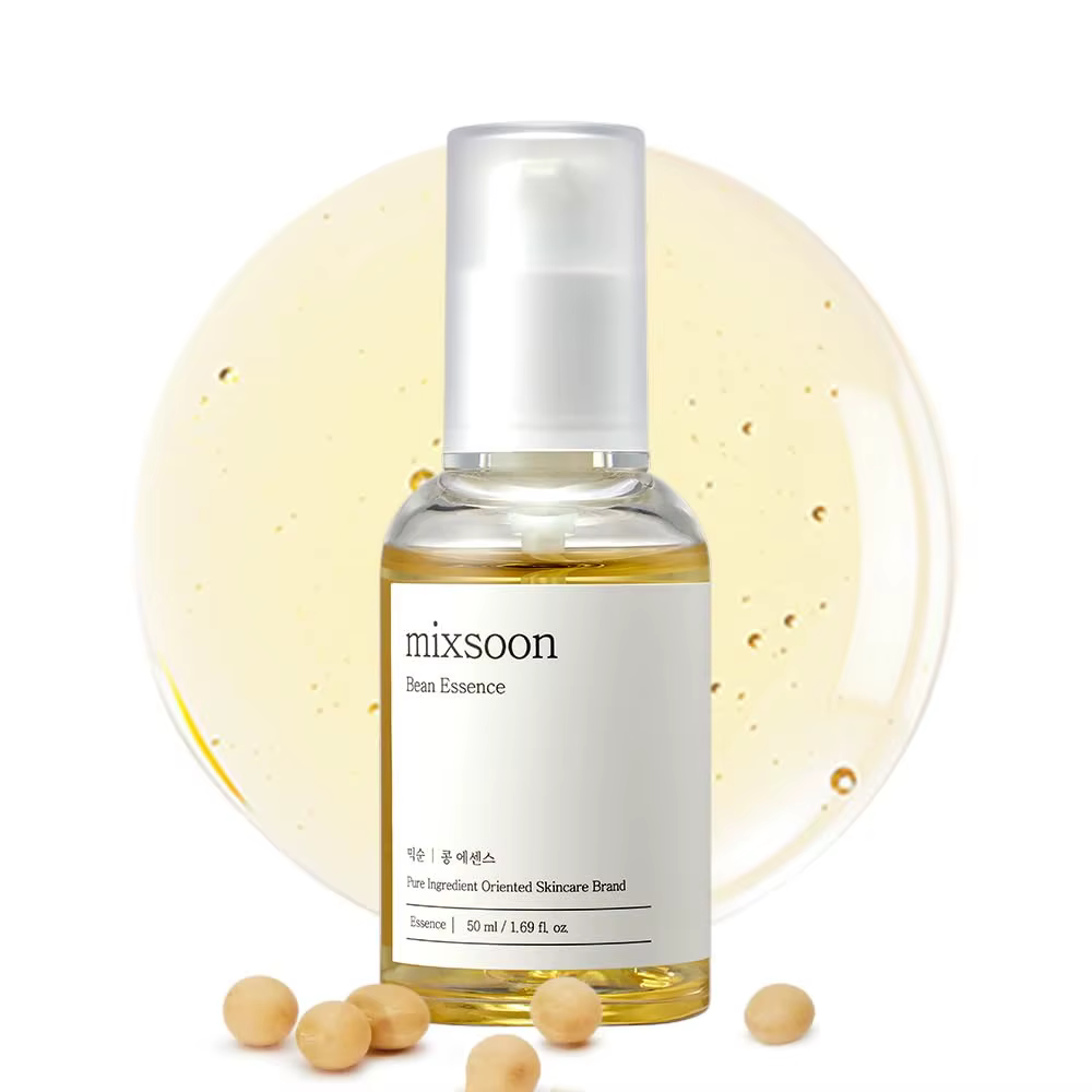 Crème et Essence de Haricots Mixsoon - Répare les dommages, anti-âge, atténue les taches, hydratatio