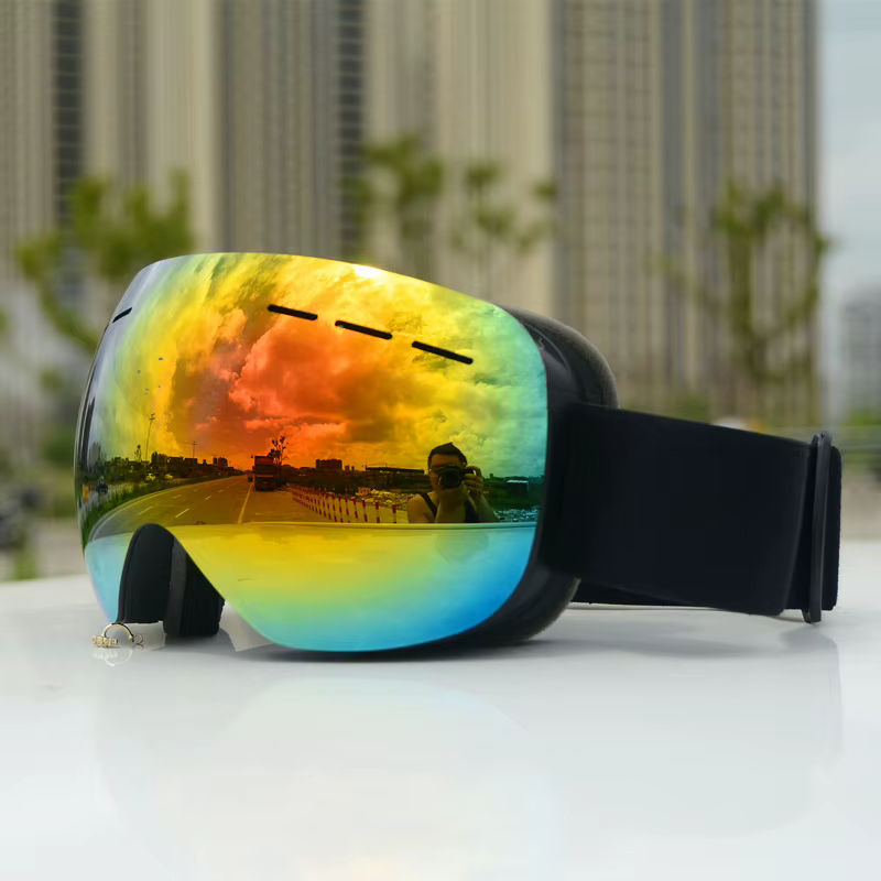 Nouvelles lunettes de Ski hommes femmes Double couches Anti-buée grand masque de Ski UV400 lunettes