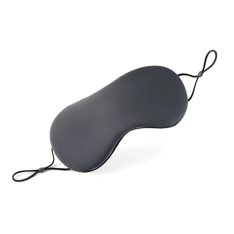 Masque pour les yeux en soie glacée style coréen, réglable, chaud et froid, double usage, respirant,