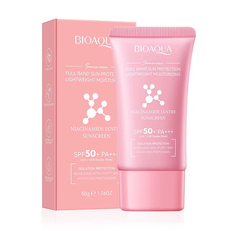 BIOAQUA spf 50 crème solaire pour visage corps cou bloqueur solaire crèmes blanchissantes crème sola