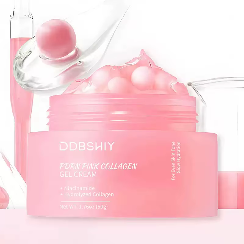 Crème hydratante en gelée au collagène hydrolysé et à la niacinamide, soin hydratant et nourrissant 