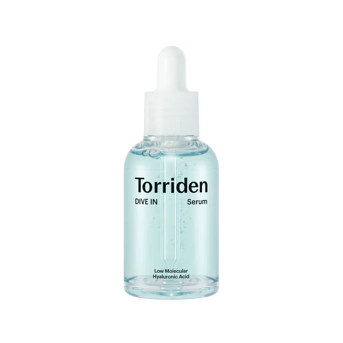 Sérum à l'acide hyaluronique à faible poids moléculaire Torriden DIVE-IN 50 ml, léger comme une plum