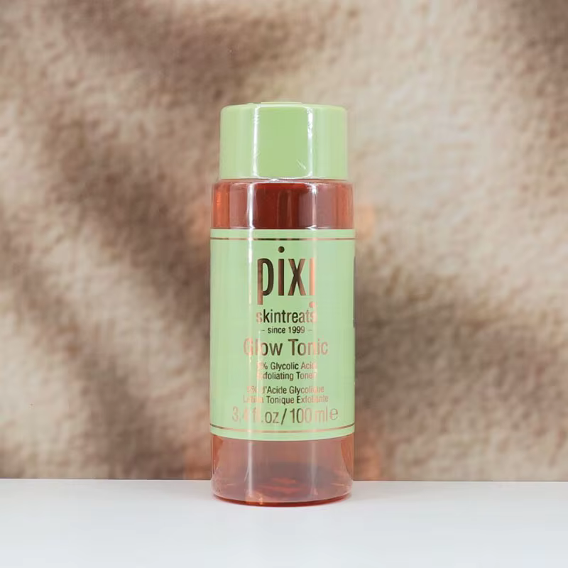 PIXI 100ml Glow Tonic Tonique Visage 5% Acide Glycolique pour un Nettoyage en Profondeur des Pores +