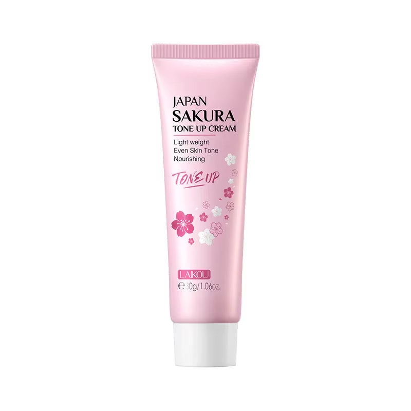 Crème hydratante LAIKOU à la fleur de cerisier Suyan, crème pour le visage, tonifiante, éclaircissan