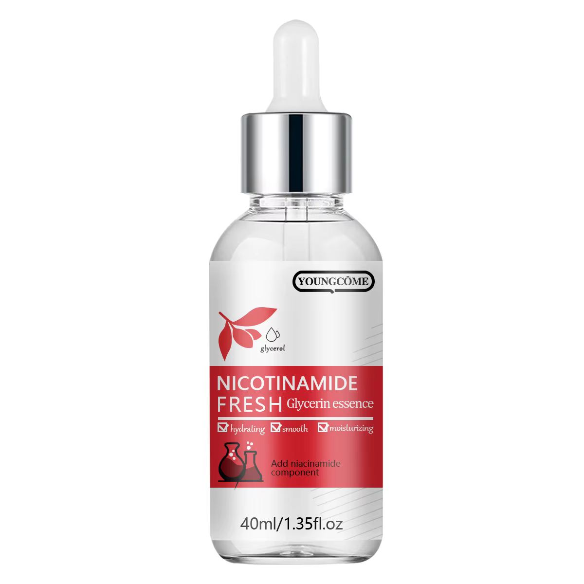 Essence à la niacinamide et à la glycérine - Sérum hydratant et apaisant qui illumine la peau pour l