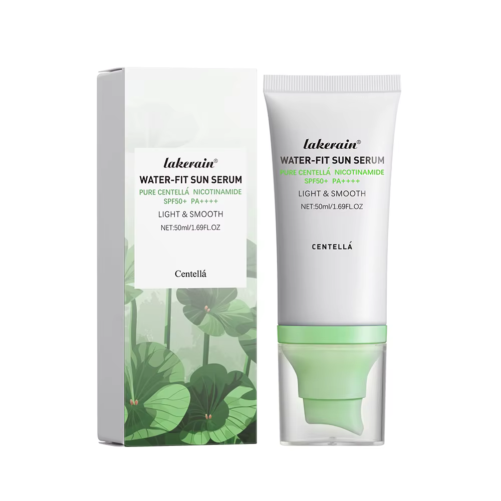 Crème Solaire éventuelles F 50 Centella Asiatica, ReLabels Non Collants, Essence de Crème Solaire po