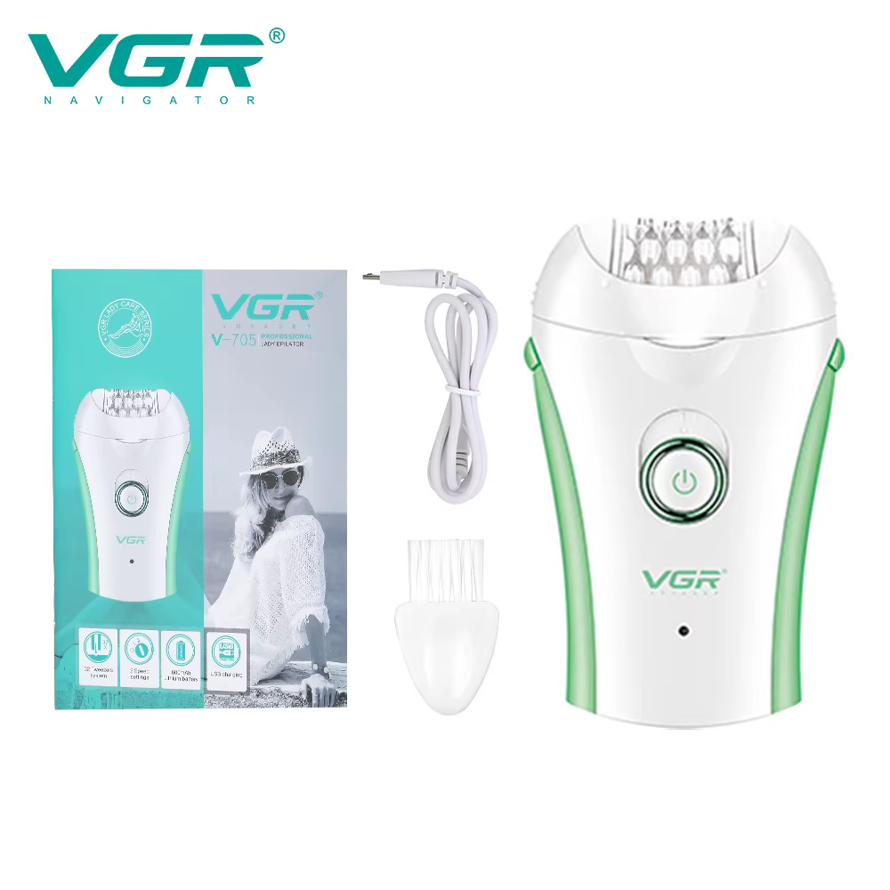 VGR 705 épilateur professionnel épilateur Rechargeable épilateur femmes épilateur Portable électriqu