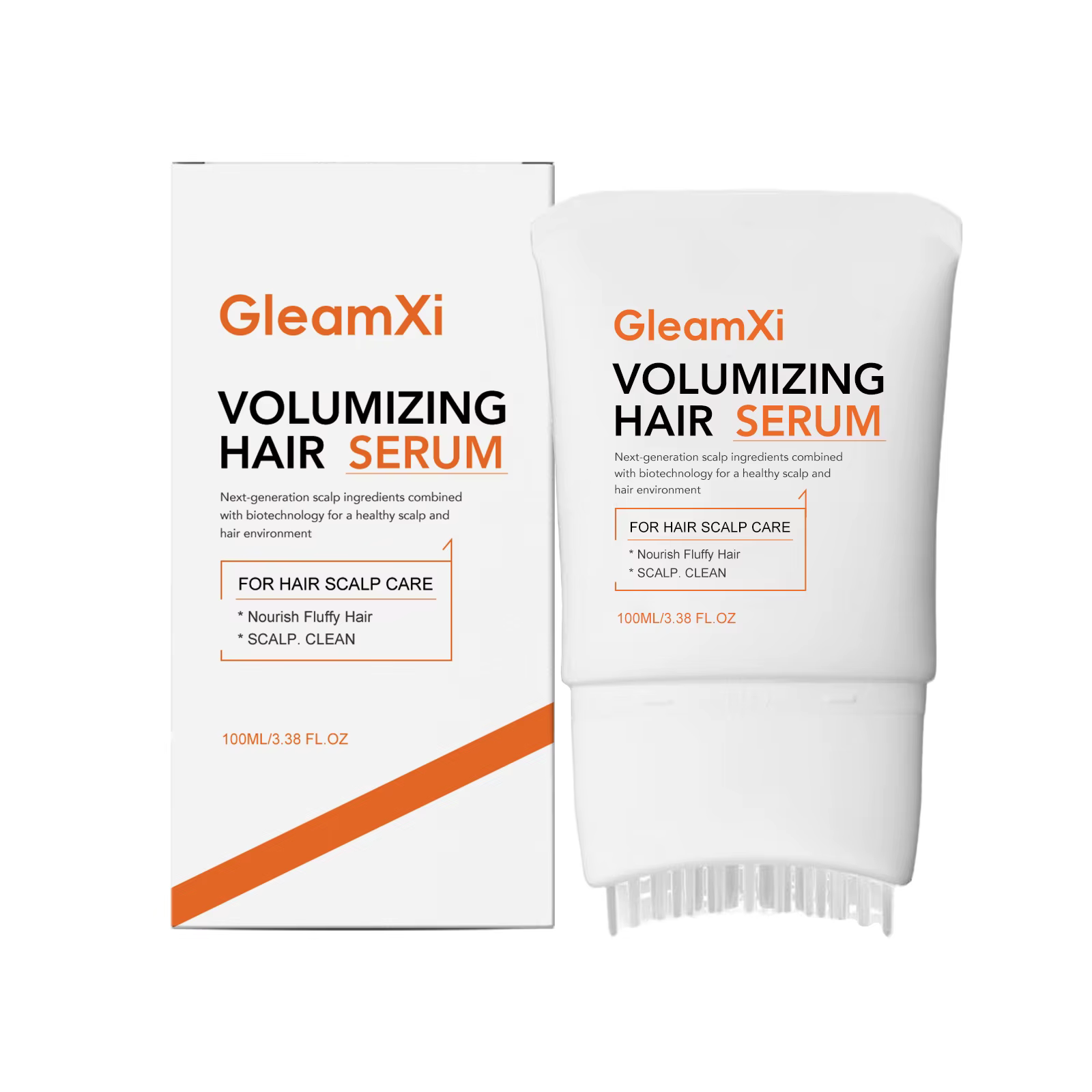 Sérum volumisant pour cheveux 100 ml, nourrit les cheveux crépus, hydrate, adoucit, ajoute un volume