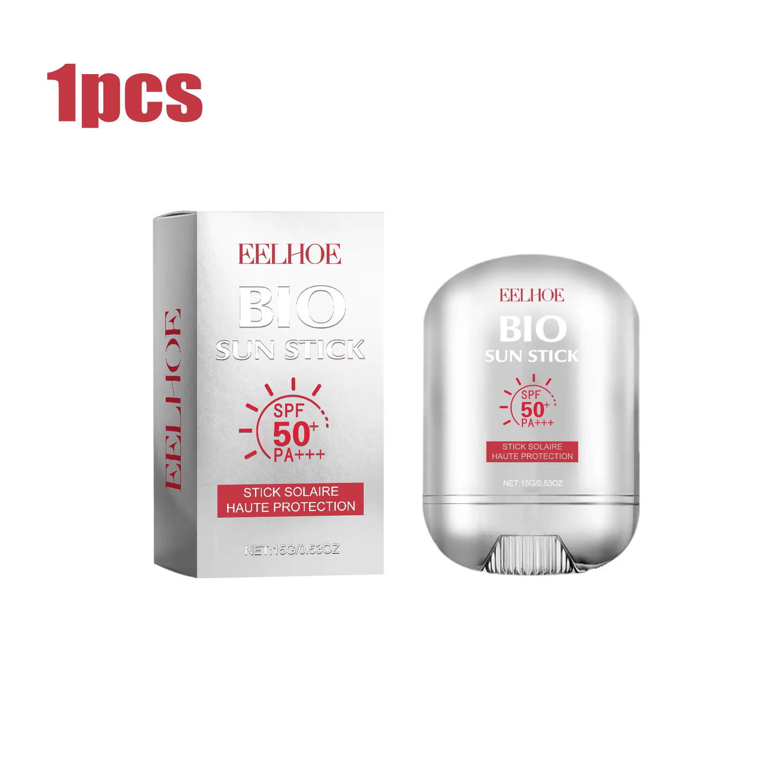 Bâton de protection solaire pour le corps et le visage, crème de protection UV Spf 90 +, crème répar