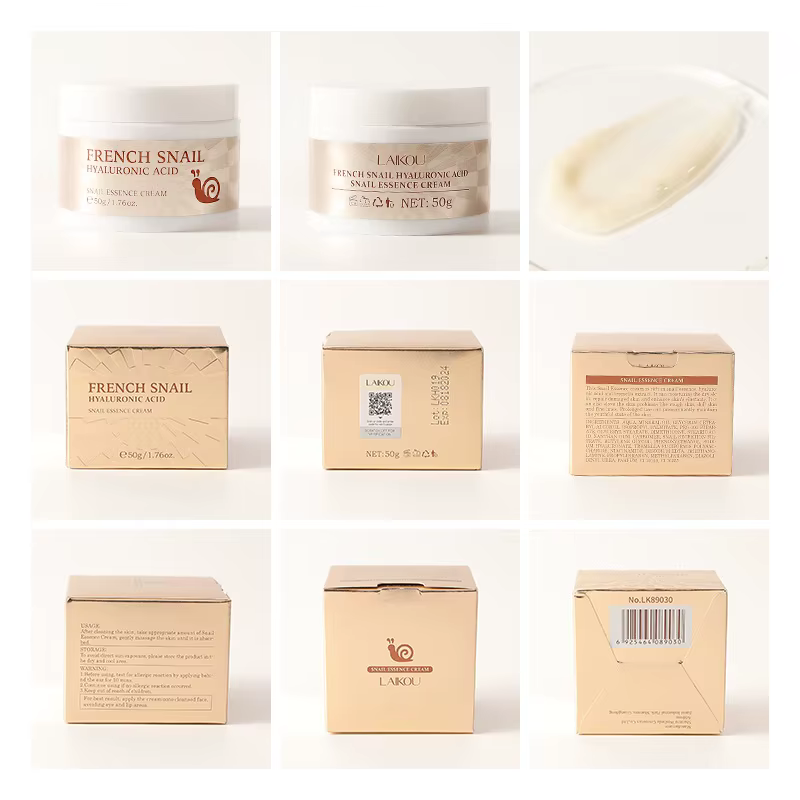 LAIKOU-Sérum nourrissant au collagène, crème de jour pour le visage, hydratant à l'acide hyaluroniqu