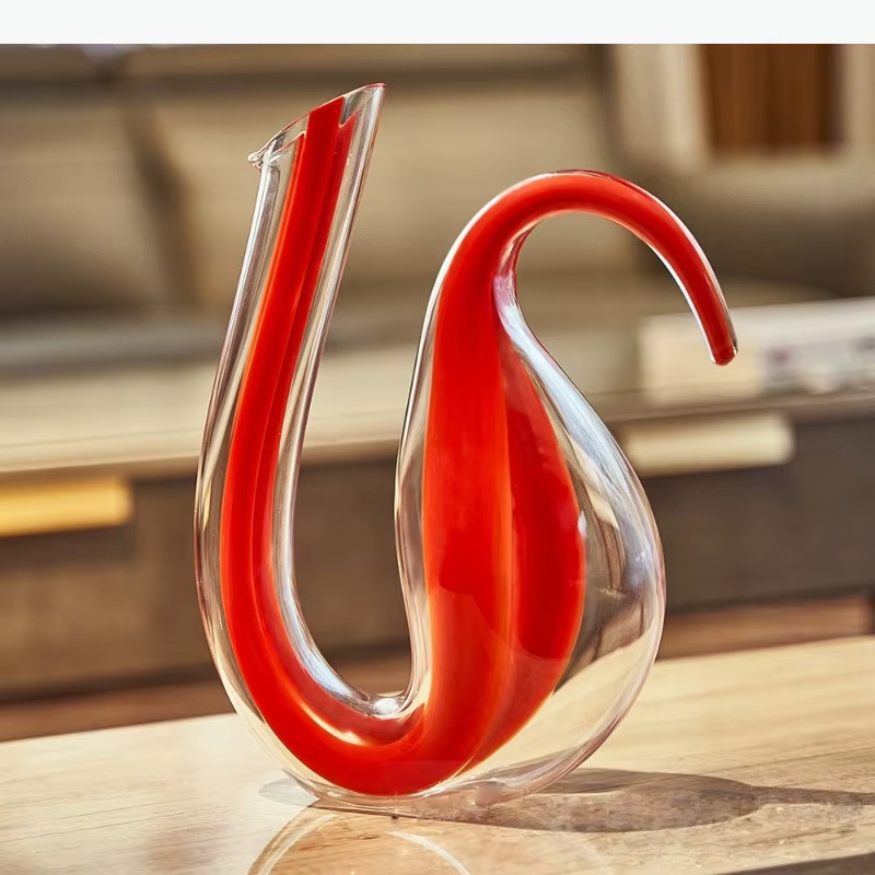 Carafe créative Alien en verre soufflé à la main, distributeur de vin, outils de bar, séparateur de