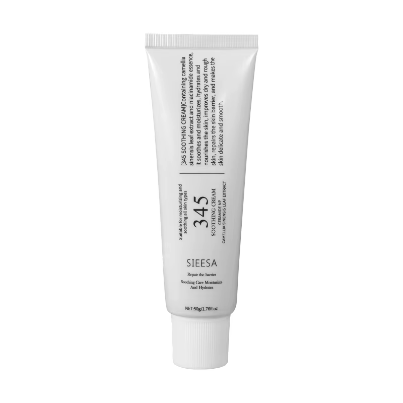 Crème apaisante feuille de camélia, extrait de Centella Asiatica, rafraîchit, Non collant, hydrate l