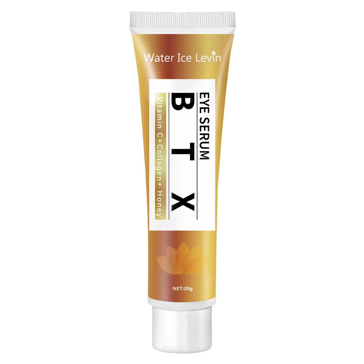 Crème gel pour les yeux neutre et hypoallergénique pour adultes, contenant de l'acide hyaluronique.