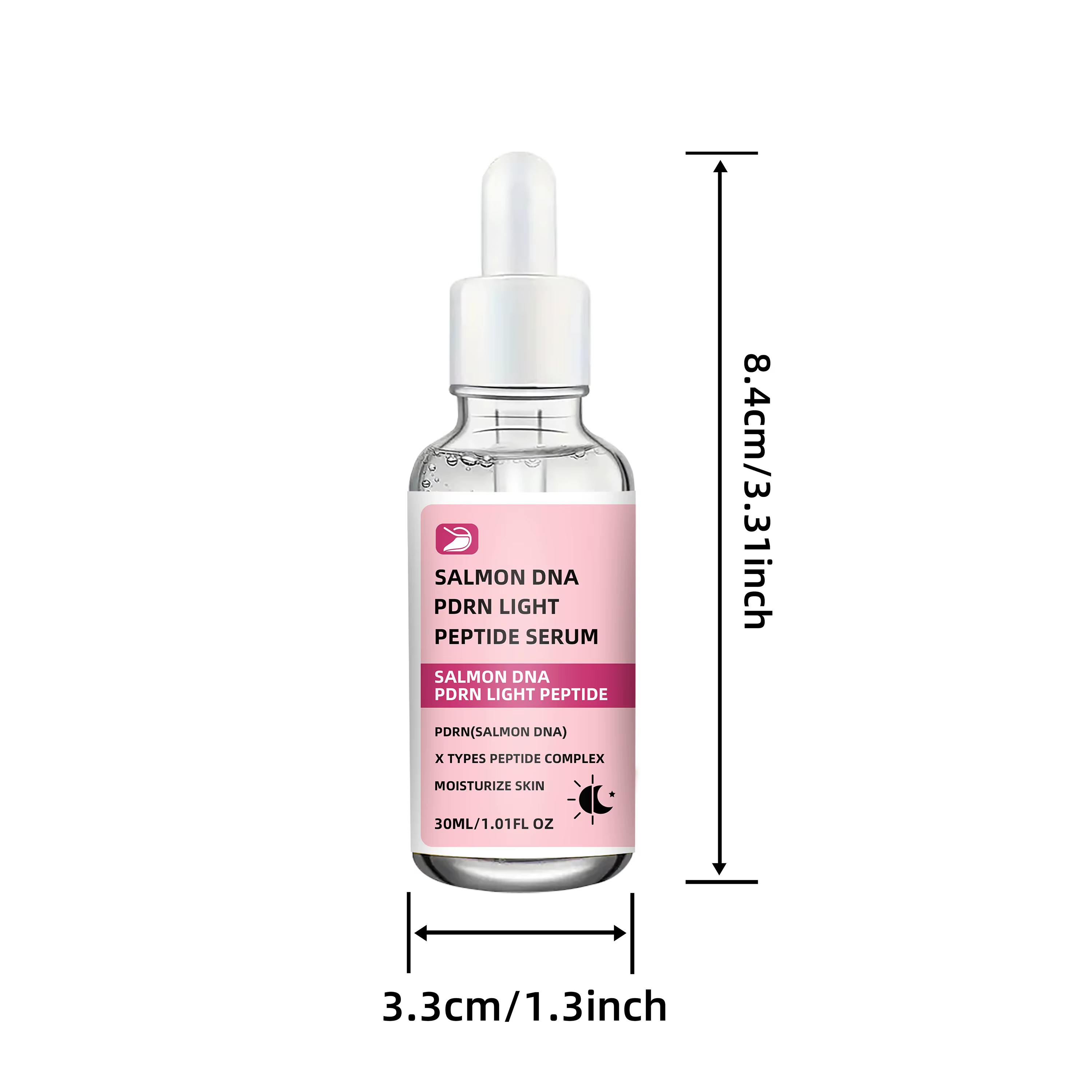 ottilavie Sérum Léger aux Peptides et ADN de Saumon PDRN : Essence hydratante et nourrissante non gr