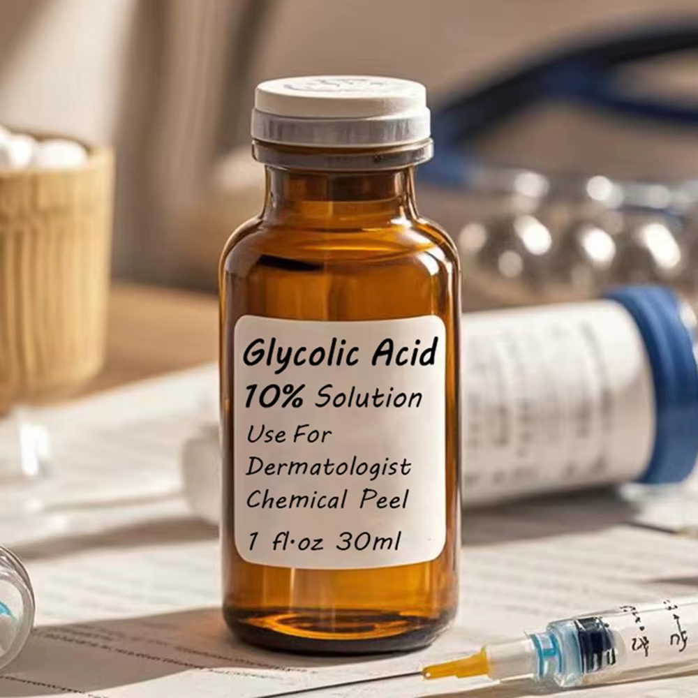 Peeling chimique à l'acide glycolique, 10, 20, 30, 35, 40, 50, 60, 70, 1 Fl.oz/30ml