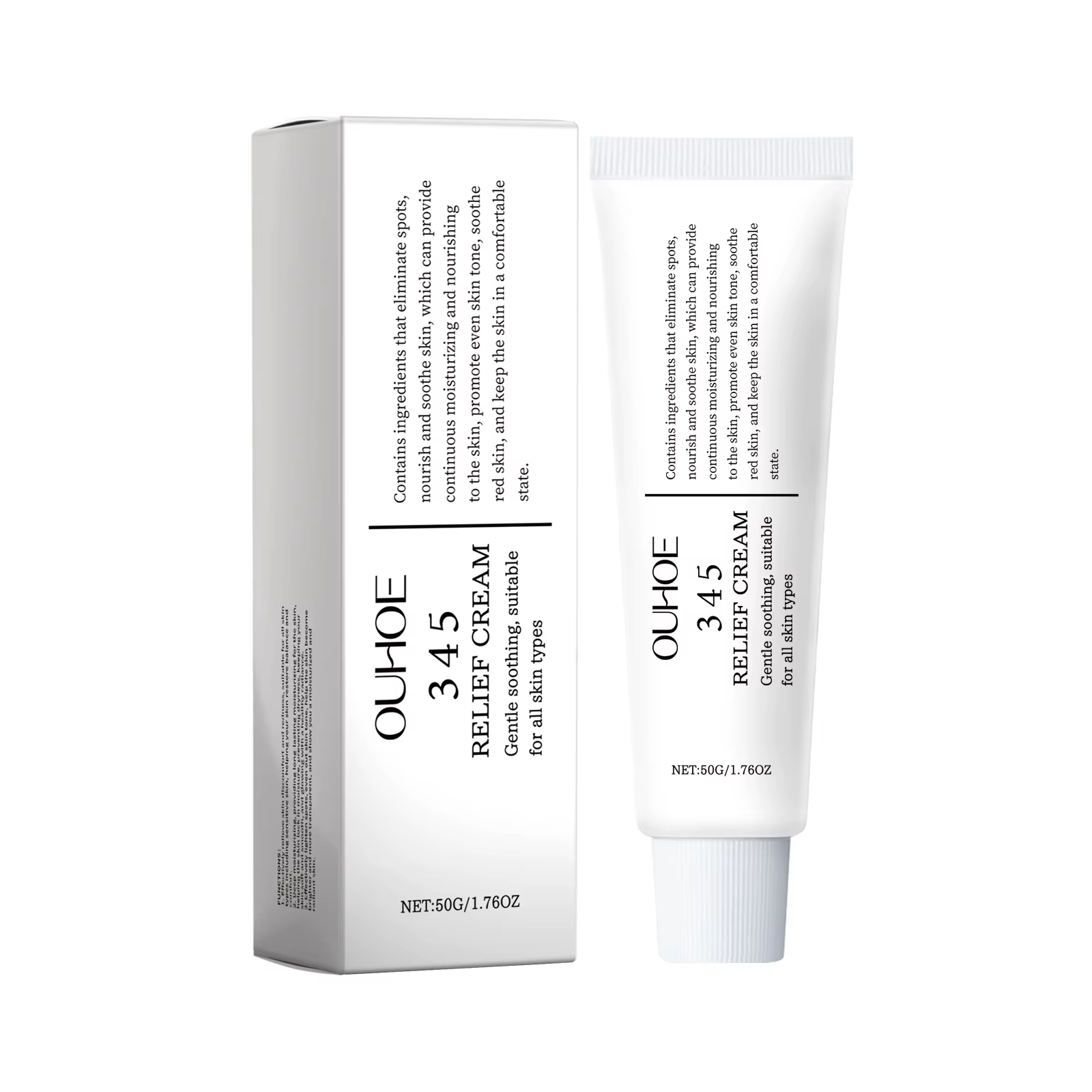 345 crème de soulagement hydratante nourrir la peau soin apaisant visage Lifting raffermissant éclai
