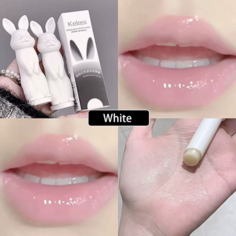 Baume à lèvres hydratant lapin miel pêche lèvres hydratantes plus dodues nourrir maquillage soin des