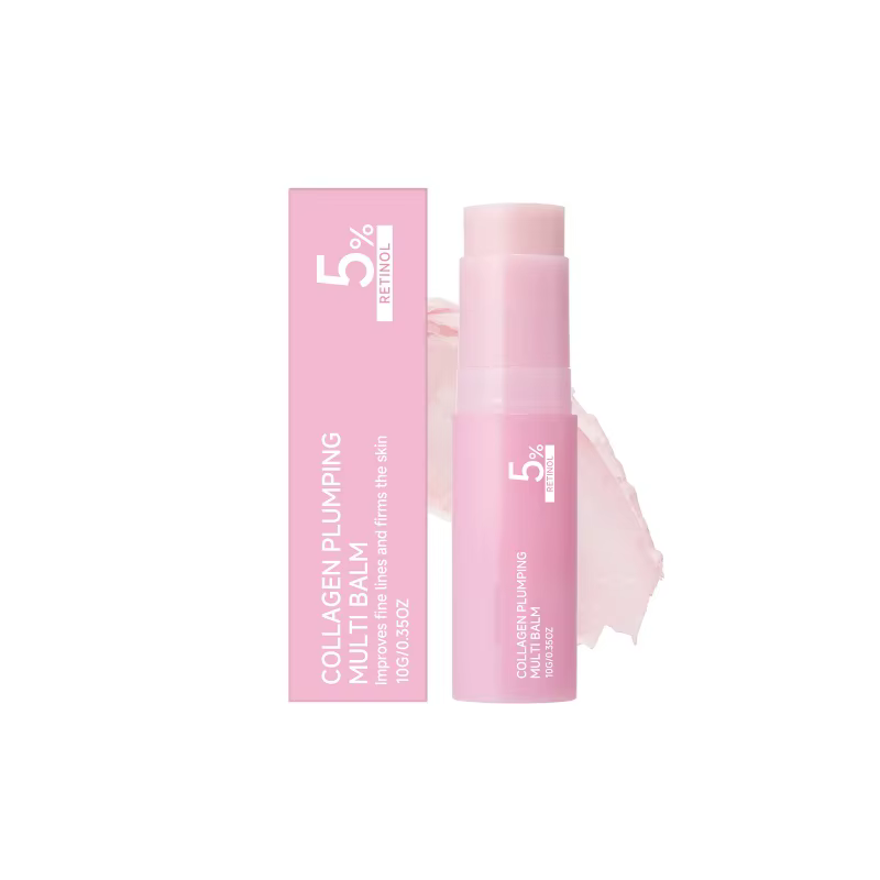 Baume Multi-Action Repulpant au Collagène 5% Rétinol Raffermissant Liftant Atténue les Ridules Hydra