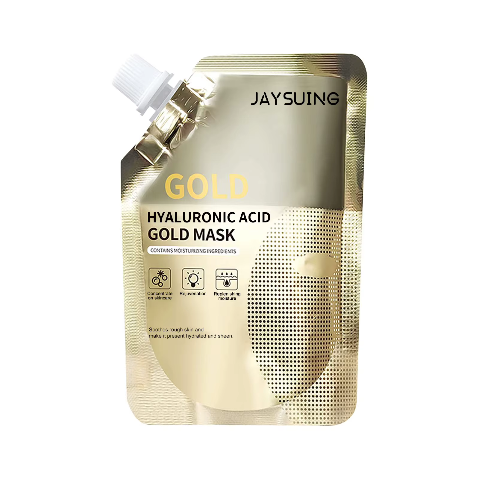 Masque anti-âge au rétinol d'or, éclaircit les ridules, rétrécit les pores, raffermit la peau, hydra