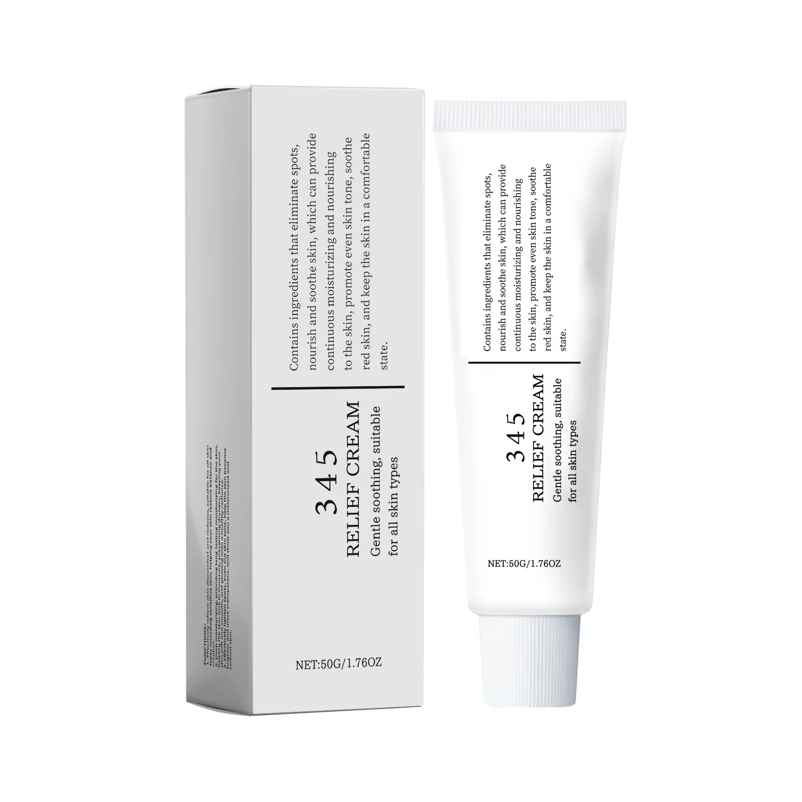 Crème apaisante pour le visage à l'acide hyaluronique, hydratation en profondeur, améliore le séchag
