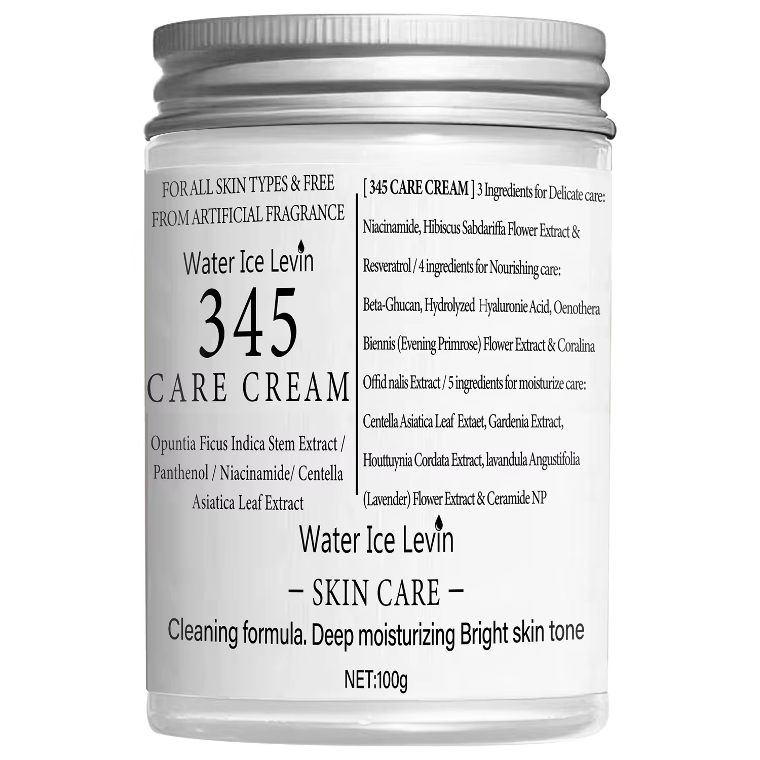 Crème pour le corps, riche en rétinol, au collagène, propriétés apaisantes, hydrate et nourrit la pe