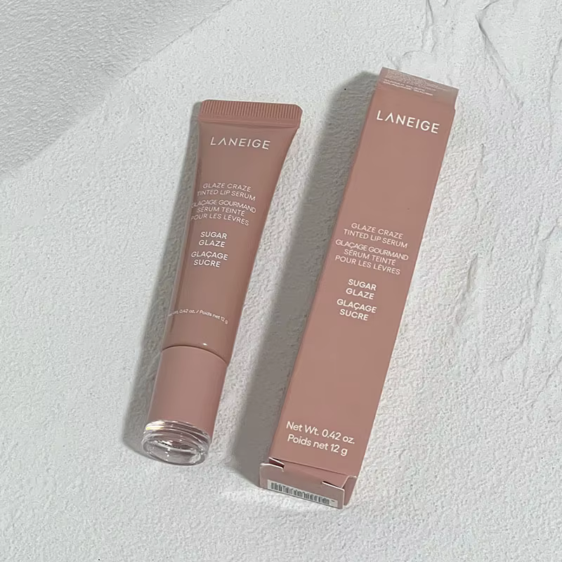 Baume à lèvres Laneige Donut Strawberry Sugar, gloss repulpant, huile à lèvres hydratante, soin exfo