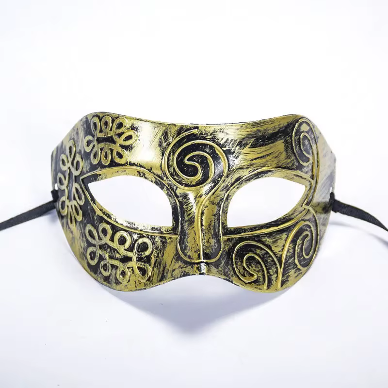 Masque de plumes vénitiennes pour femmes et hommes, 10 pièces, masques de bal de fête, décoration ef