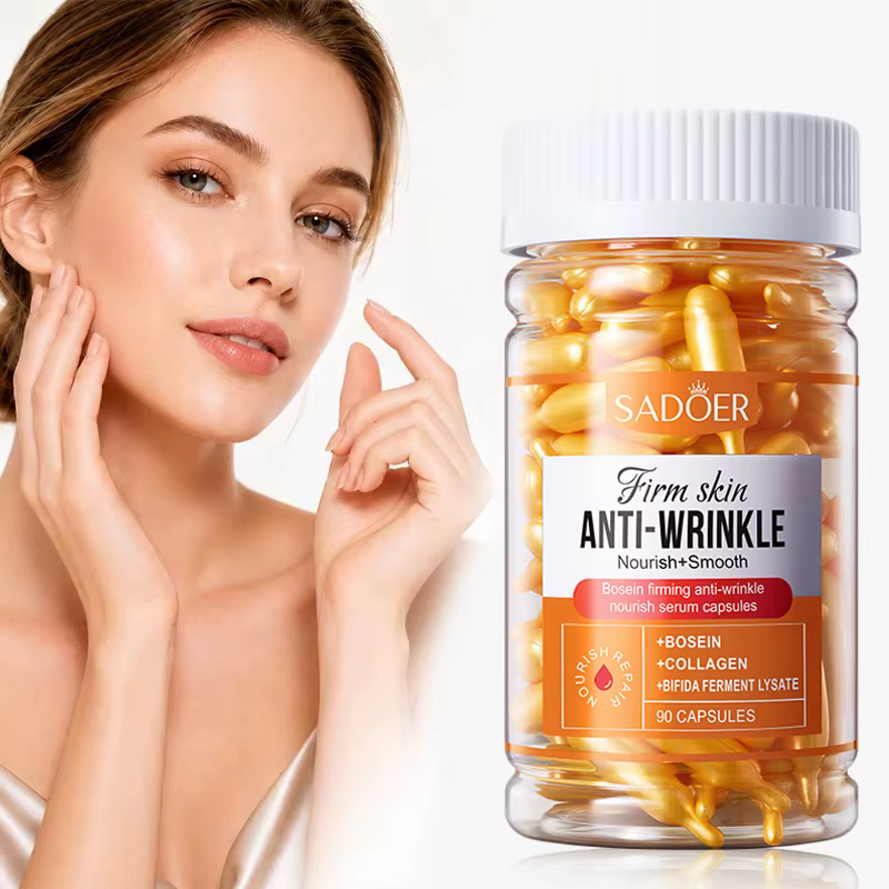 SADOER Bose Capsule d'essence nourrissante raffermissante anti-rides, essence hydratante pour le vis