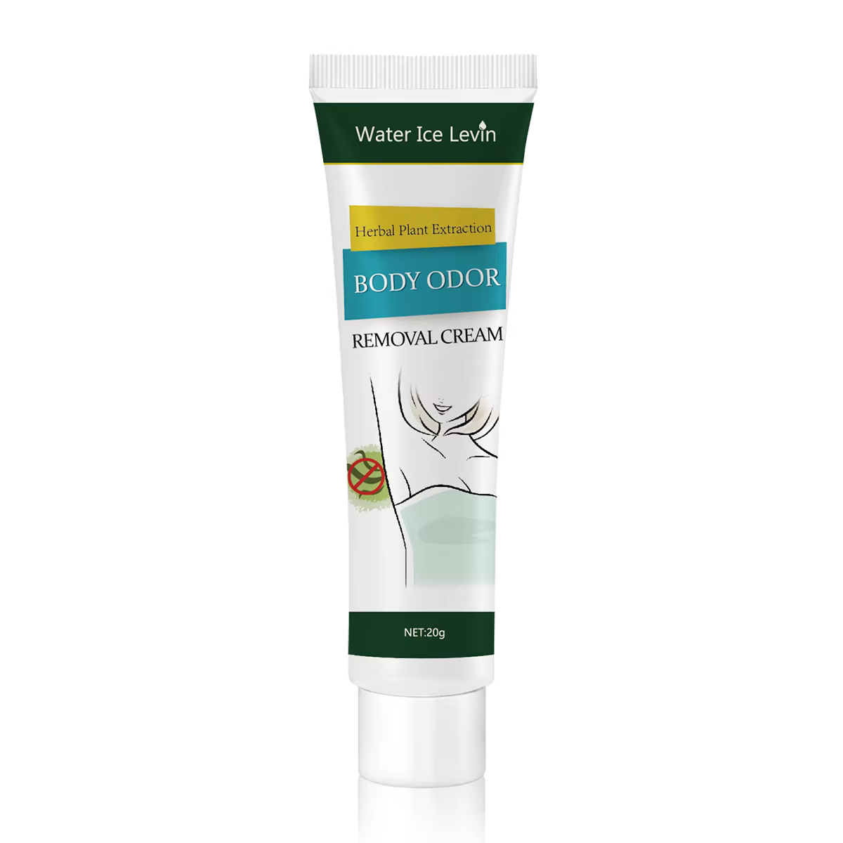 Crème déodorante à l'essence de plantes – Anti-allergique, fraîcheur longue durée, hydratante, adapt