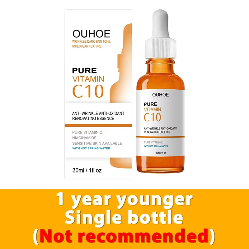Sérum dissolvant de rides à la vitamine C pour le visage, Lifting, raffermissant, estompe les ridule