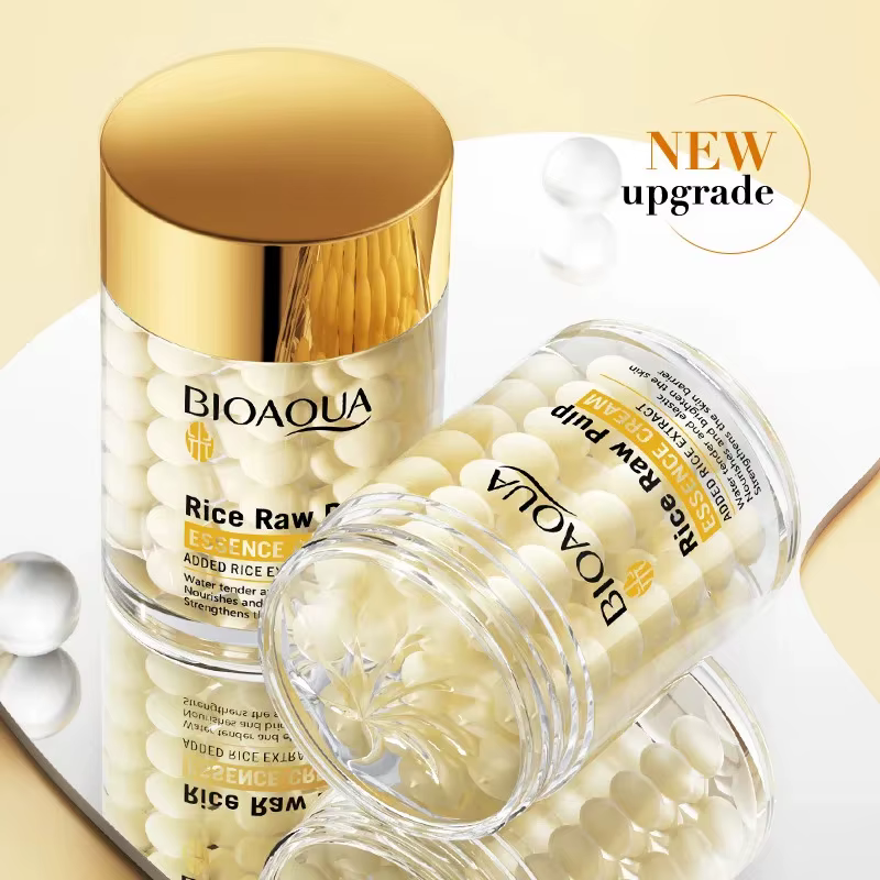 BIOAOUA – crème hydratante en profondeur à l'essence de riz, crème éclaircissante et hydratante pour