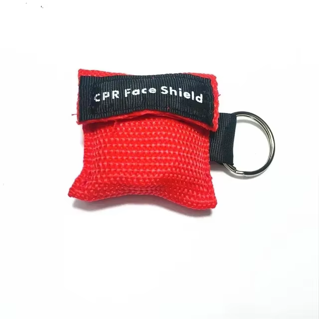 Porte-clés de protection faciale CPR, réanimateur d'urgence professionnel de premiers secours, outil