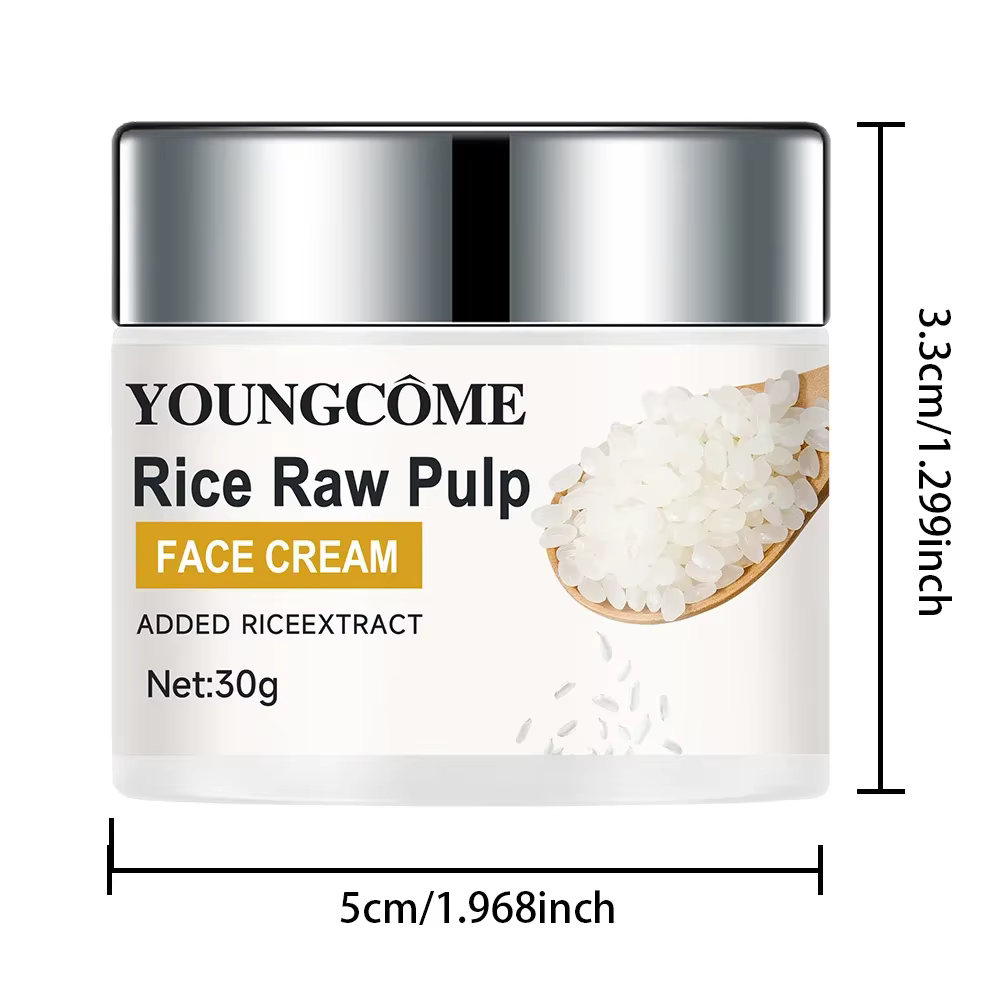 YOUNGCOME crème de riz hydrate Anti-âge raffermissant Lifting estompe ridules blanchissant éclaircis