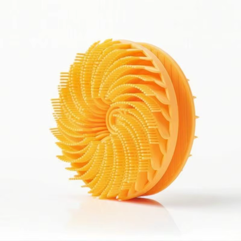 Épurateur de corps en Silicone souple, exfoliant pour le cuir chevelu, Non irritant, masseur de bain