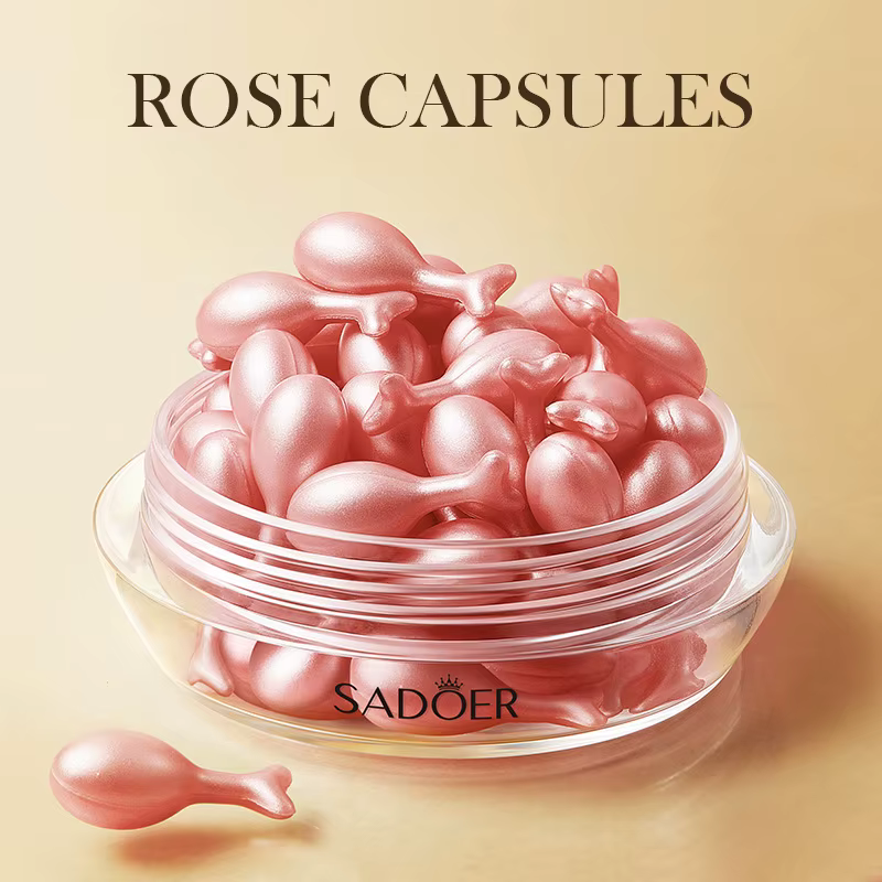 30 pièces SADOER Rose Sanil visage sérum Anti-rides hydratant éclaircissant raffermissant Essence du